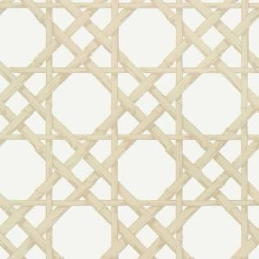 Thibaut Cyrus Cane wallpaper -beige-one double roll (9 yards)